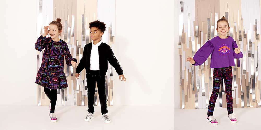 Ubrania dla dzieci z bawełny organicznej - Kenzo Kidswear aw20